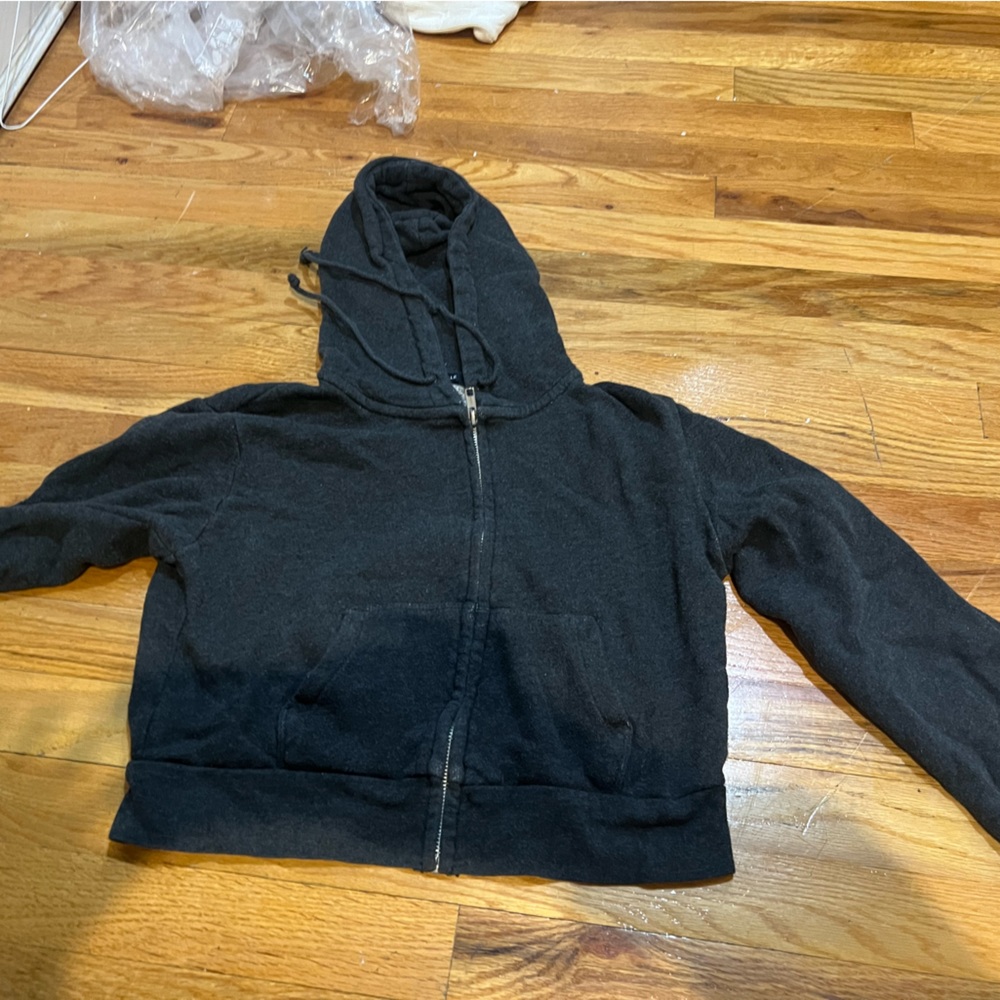 Brandy zip up grey